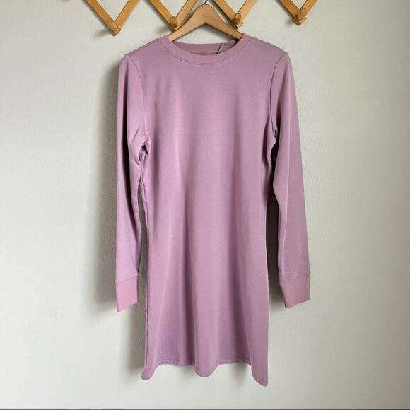 Purple Adore Me Sweatshirt Dress Size Medium - Picture 4 of 9